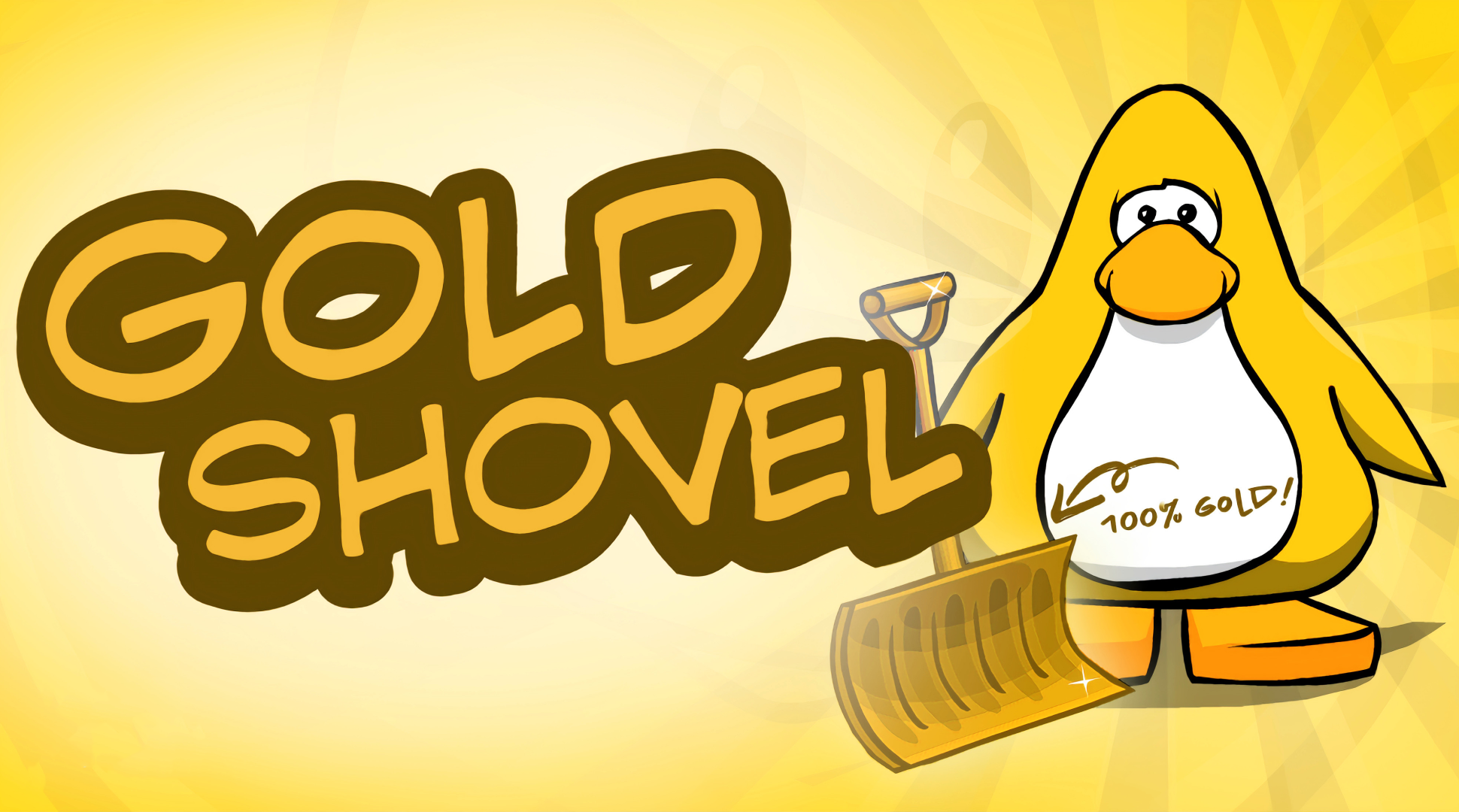 Get The Golden Shovel! Club Penguin Legacy